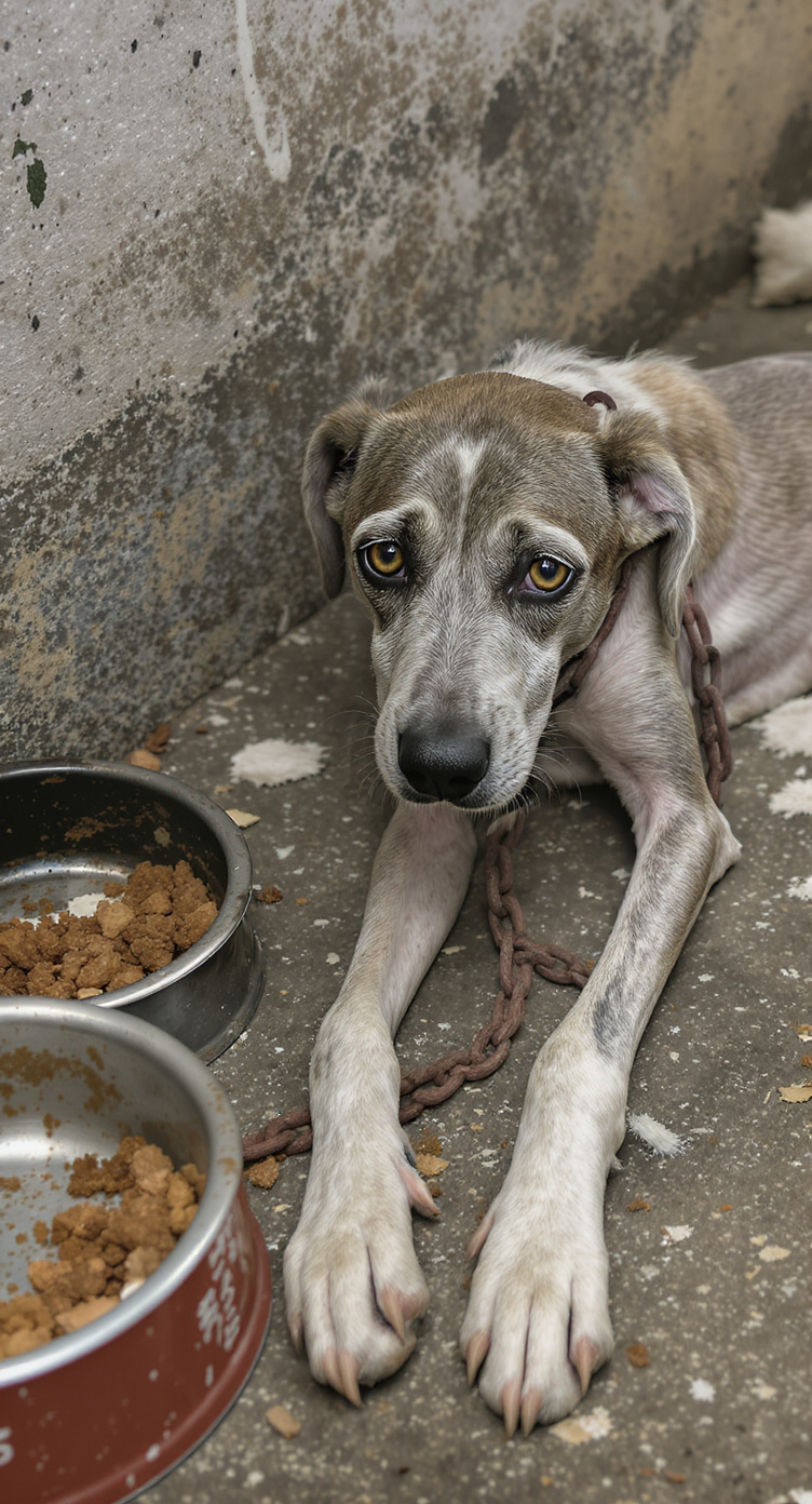 Default_Vertical_closeup_photo_of_a_starving_stray_dog_lying_o_0